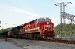 There was still a little light left when the long-awaited CSX 911 finally showed up AT 7:55 P.M.